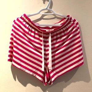 LOFT Striped Pajama Shorts